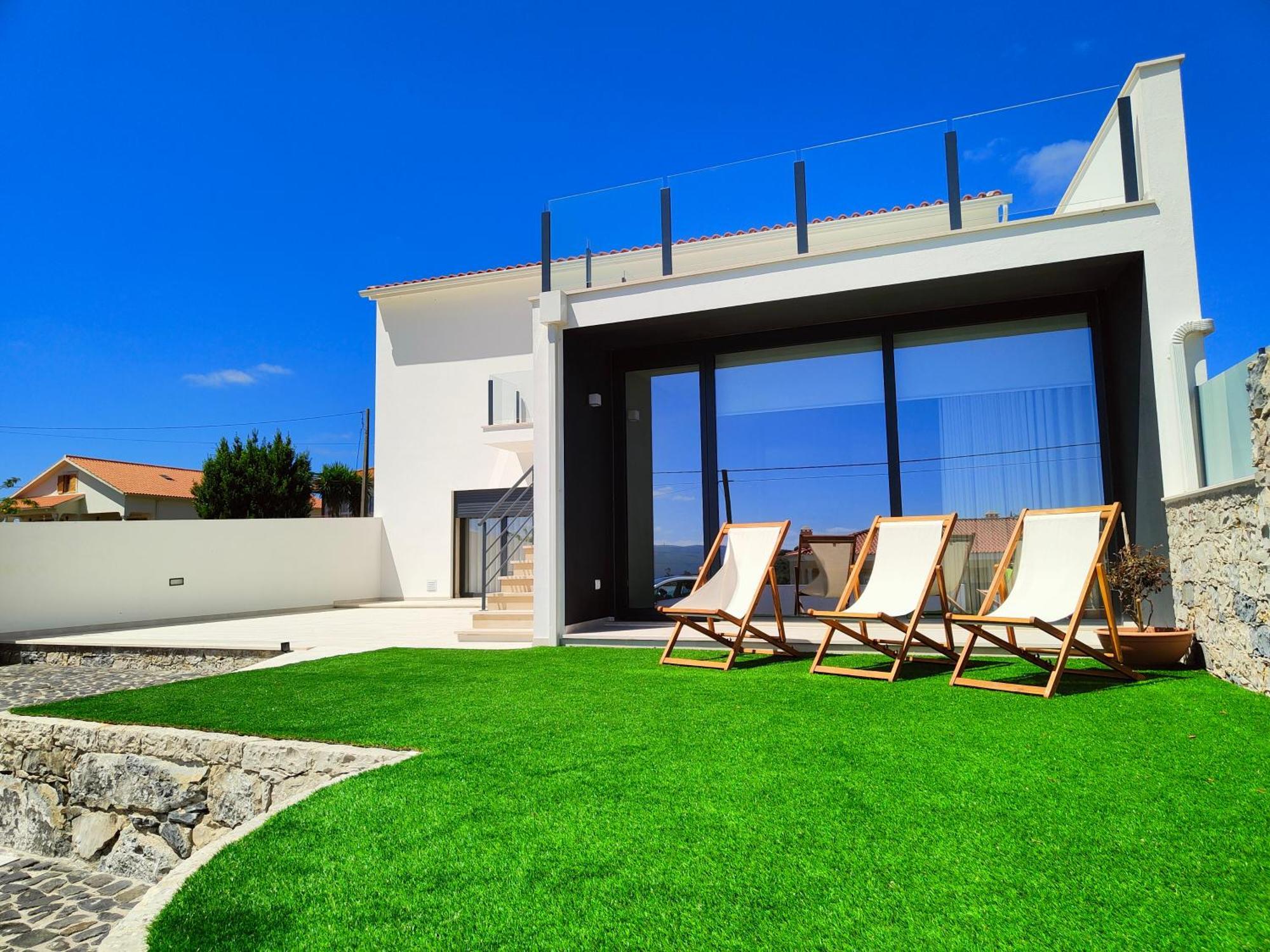 Casa De Lazer Da Cha Villa Alqueidão da Serra Dış mekan fotoğraf